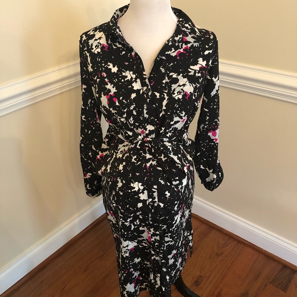 Motherhood maternity shirt dress
